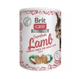 Brit Care Cat Snack Superfruits Lamb 100g