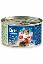 Brit Premium Cat by Nature konz Turkey&Lamb 200g + Množstevní sleva