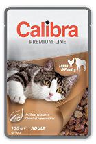Calibra Cat  kapsa Premium Adult Lamb & Poultry 100g + Množstevní sleva