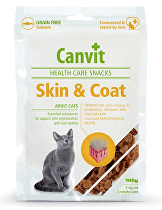Canvit Cat Health Care Snack Skin & Coat 100g + Množstevní sleva