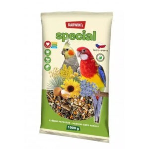 DARWINs - NEW střední papoušek special 1000 g