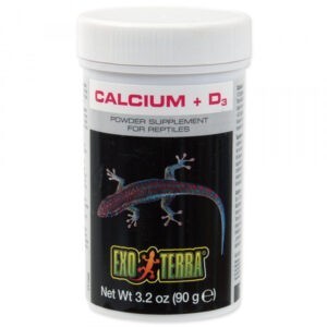 Doplňkové krmivo Exo Terra kalcium + vitamín D3 90g