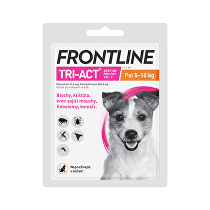 Frontline Tri-act Spot-on S (5-10 kg) 1 pipeta VÝPRODEJ