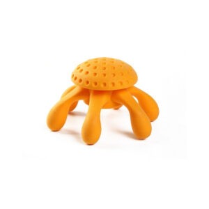 Hračka Kiwi Walker TPR guma chobotnice oranžová 12cm