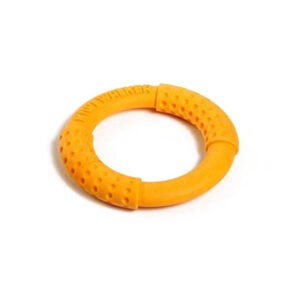 Hračka Kiwi Walker TPR guma kruh oranžový 13cm