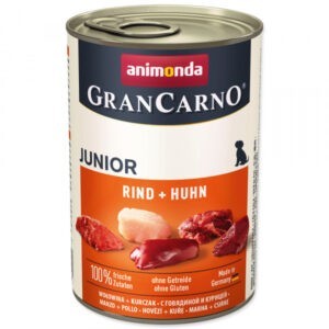 Konzerva Animonda Gran Carno Junior hovězí + kuře 400g