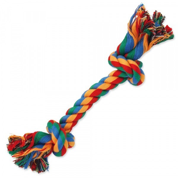 Uzel Dog Fantasy bavlněný barevný 2 knoty 20cm