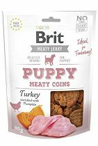 Brit Jerky Puppy Turkey Meaty Coins 80g + Množstevní sleva