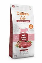 Calibra Dog Life Starter&Puppy Fresh Beef 12kg + barel zdarma