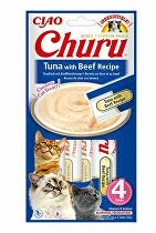 Churu Cat Tuna with Beef Recipe 4x14g 4x Churu + lžička zdarma