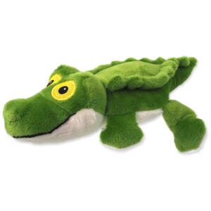 Hračka Silent Squeak krokodýl zelený 30cm