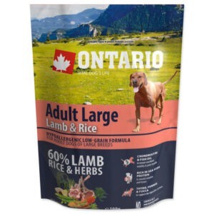 Vzorek - Ontario Adult Large Lamb & Rice 100g
